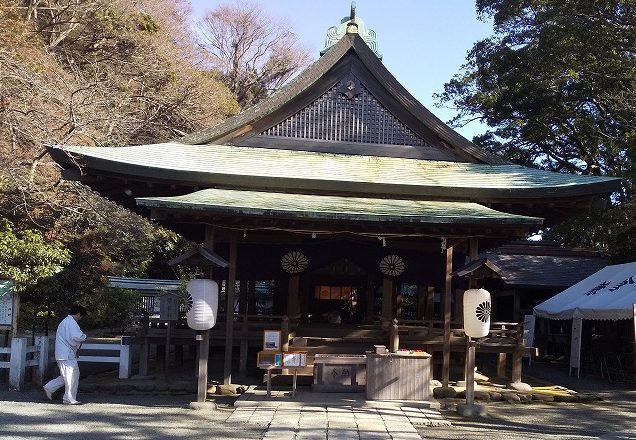 鎌倉宮拝殿